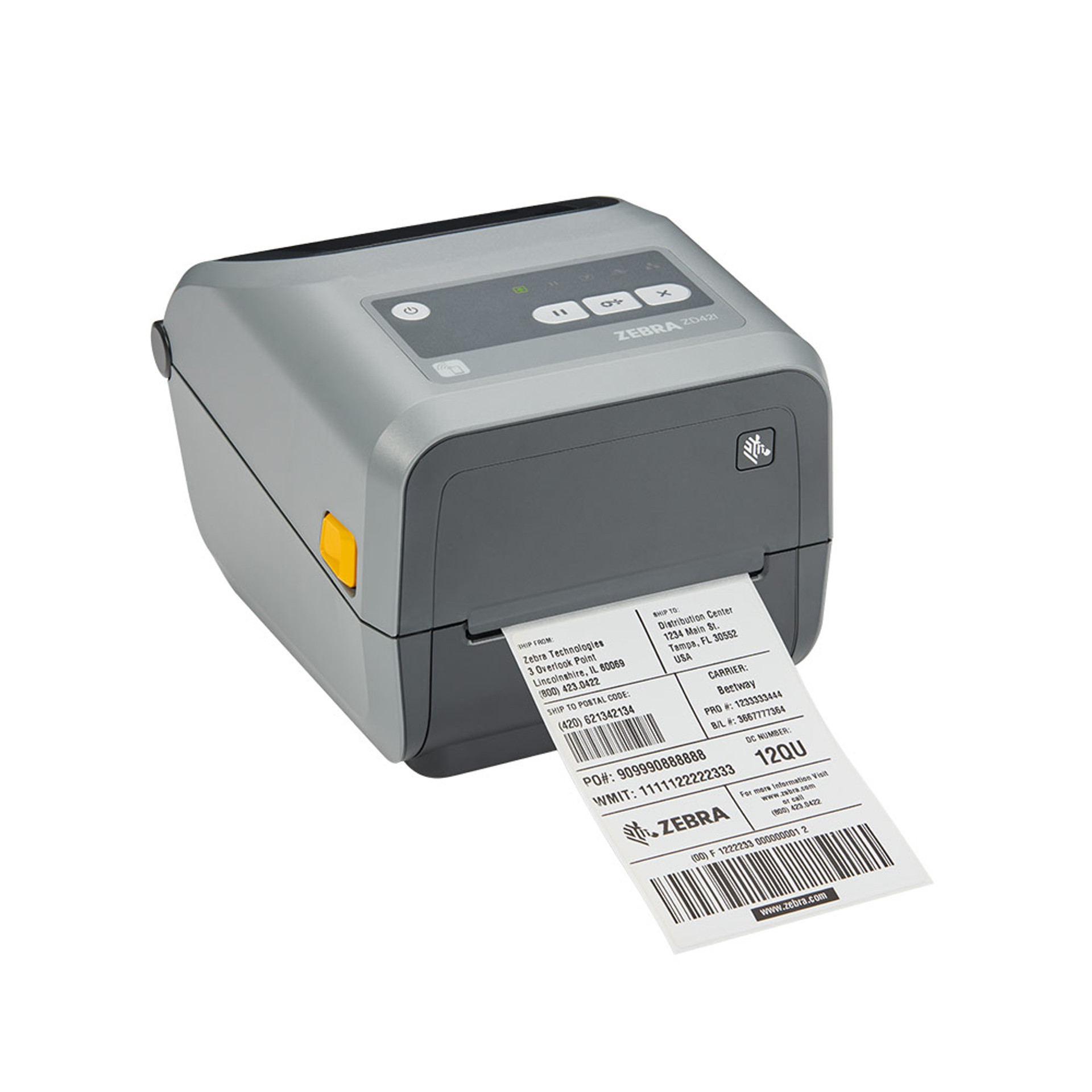 Zebra Zd421 Barcode Printer Zd4a042 301m00ez Advanced Automation Inc 9527