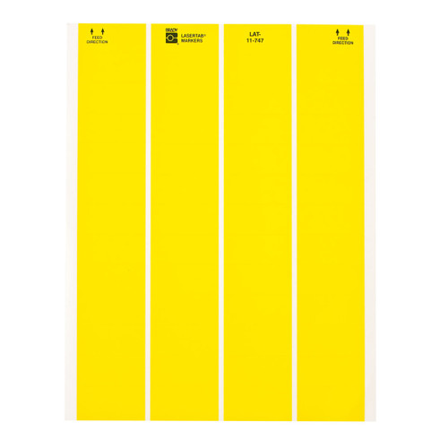 LAT-11-747-5-YL Brady  Label - Image1