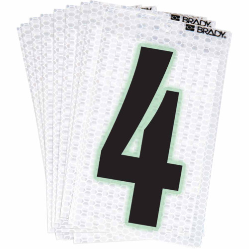 3000-4 Brady  Label - Image1