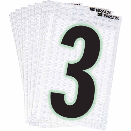 3000-3 Brady  Label - Image1