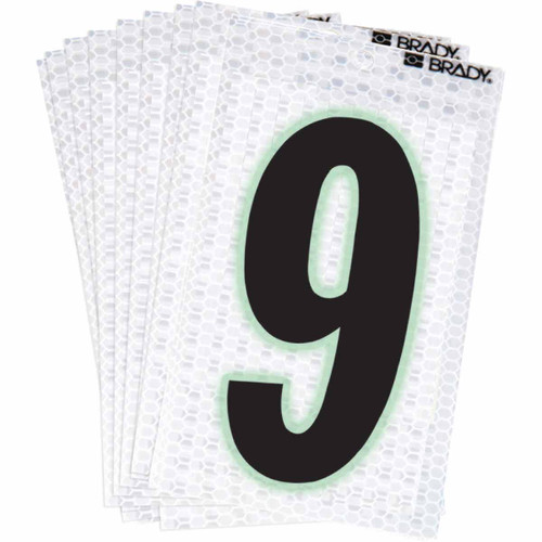 3000-9 Brady  Label - Image1