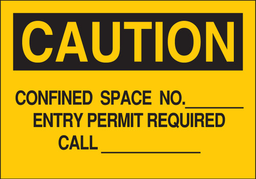 Brady Label (Sign) - 40622