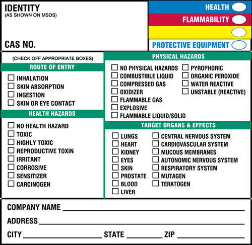 Brady Label - 60330