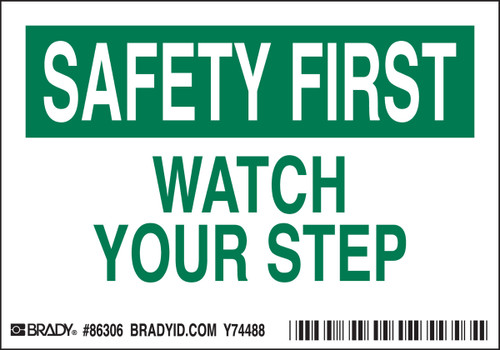 Brady Label (Pack) - 86306