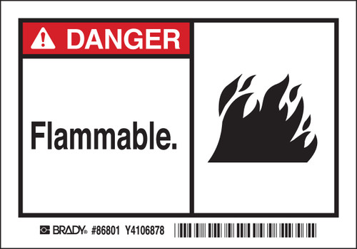 Brady Label - 86801