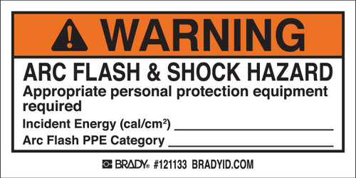 Brady Label - 121133
