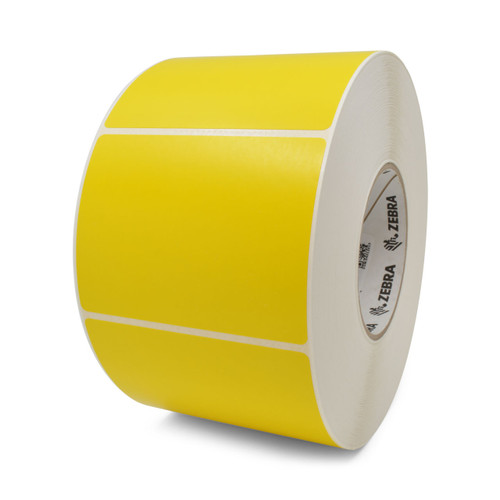 Zebra 4" x 3" Z-Perform 2000T Label (Pantone Yellow) (Case) - 10006209-1