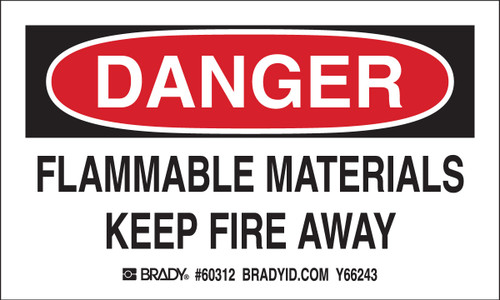 Brady Label - 60312