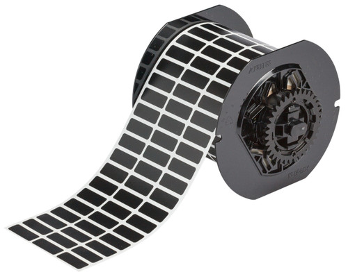 Brady 1" x 0.375" Label (Black) - B33-3-8117