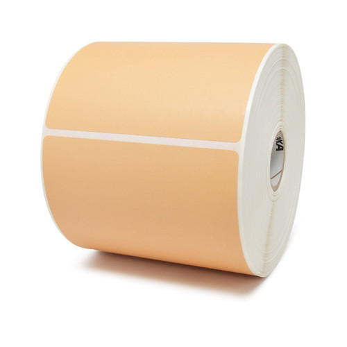 4" x 3" TT Paper Label (Orange) (Case) - TT400300P021
