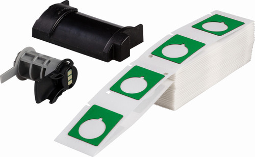 Brady 1.2" x 1.5" Label (Green) (Box of 100 Labels) - M6-167-593-GN