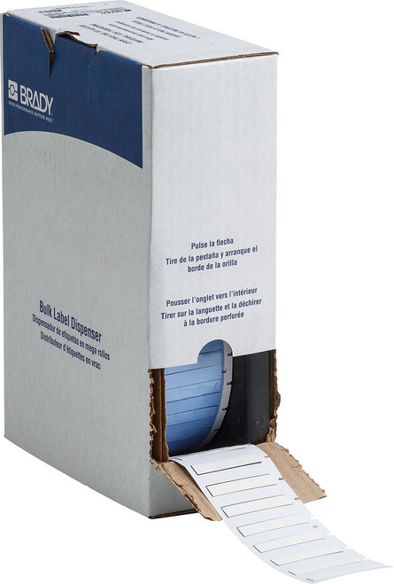 Brady 0.583" x 0.335" Label (Roll of 3000 Each) - BM-187-175-342-3
