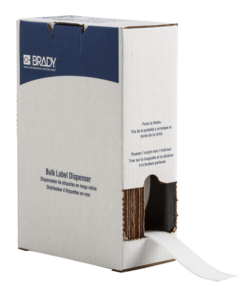 Brady 1" x 75' Label - BM7C-1000-854-WT