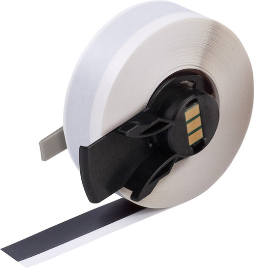 Brady 0.5" x 50' Label (Black) (Roll of 50 Feet) - M6C-500-439-BK