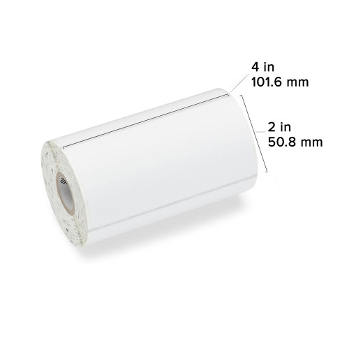 Zebra 4" x 2" PolyPro 4000D Label (Roll) - 10034079-EA