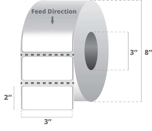 10023048 Zebra Z-Ultimate 4000T Label