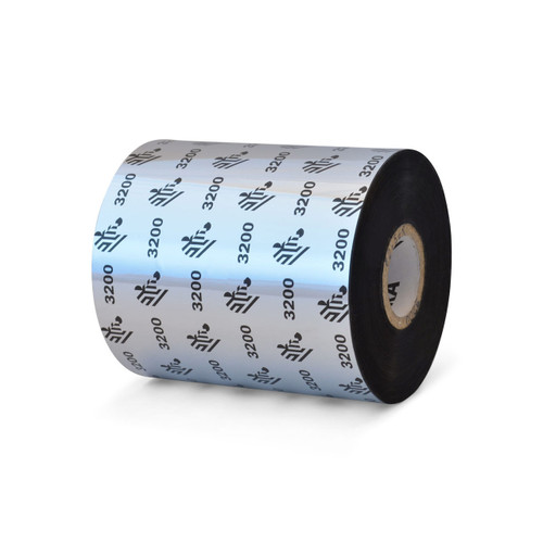 Zebra 3.27" x 984' 3200 Wax/Resin Ribbon (Each) - 03200BK08330-R