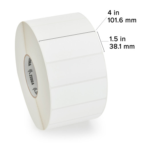 800640-155-R Zebra Z-Select 2000T Label