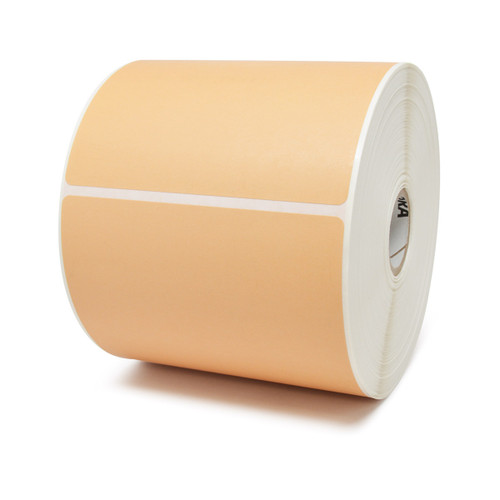 Zebra 4" x 6" Z-Perform 2000D Label (Orange) (Roll) - 10010035-2-R