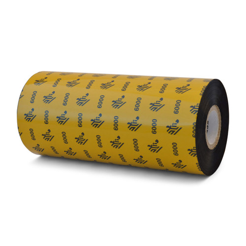 06000BK15645-EA-RTRN Zebra 6000 Ribbon