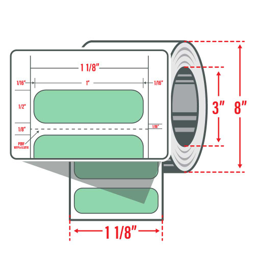 10023317 Zebra Z-Supreme 4000T Label