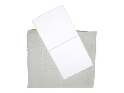 4" x 4" Digital Color Inkjet Tag (Case) Fanfold - L-IJ-TMF442000F