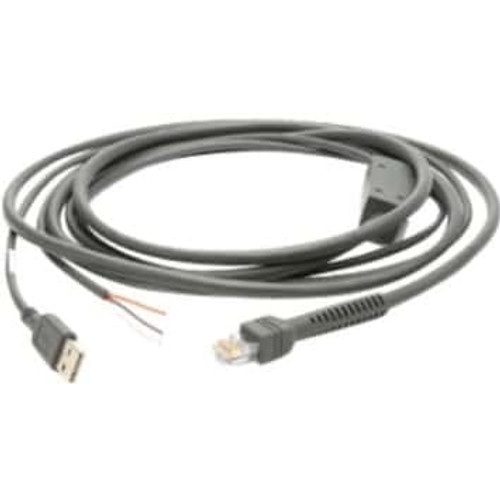 Zebra Barcode Scanner USB Cable (9' Straight) - CBA-U06-S09EAR