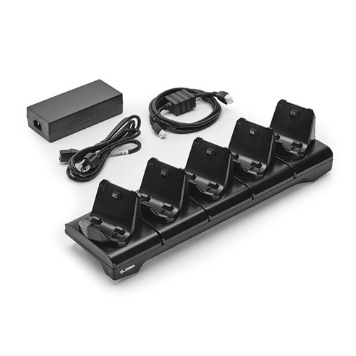 Zebra ZQ300 Series Printer Docking Cradle (5-Slot) - CRD-MPM-5SCHGUS1-01