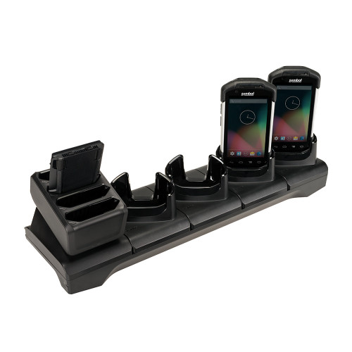 Zebra TC7X 4-Slot Charging Cradle & 4-Slot Battery Charger Kit - CRD-TC7X-5C4B-KT1