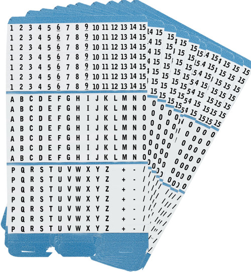 Brady Label - PWM-A-Z,0-15