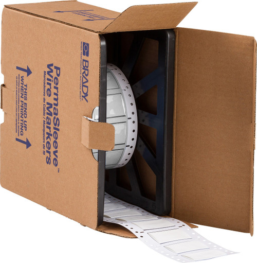 Brady PermaSleeve Heatex Wire Marking Sleeves Label - 2HX-750-2.3-WT