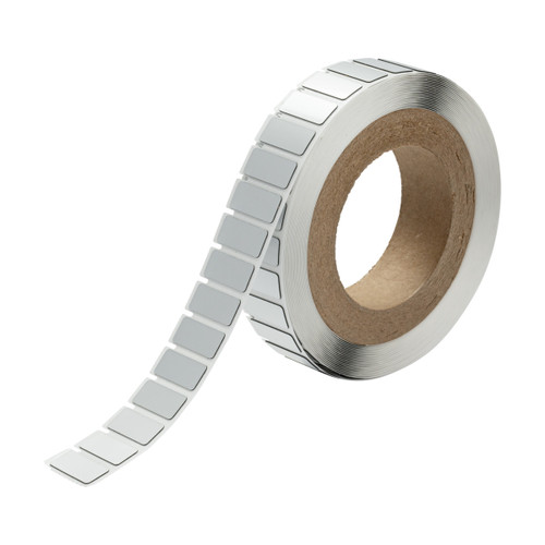 THTEP-171-593-.5SL Brady Raised Panel Polyester Circular Hole with Notch Push Button Label - Image1