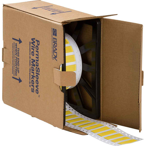 3FR-250-2-YL-2 Brady Fluid Sleeve Resistant Permasleeve Marker Label - Image1