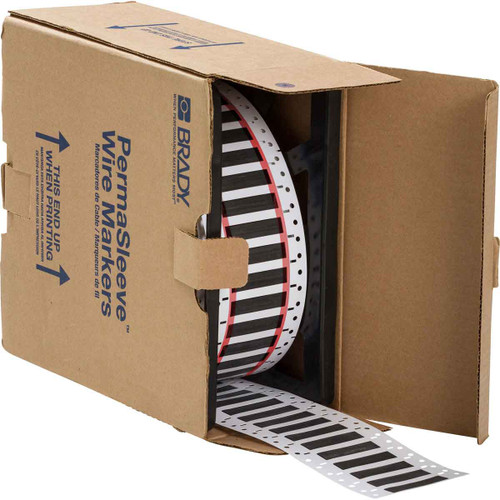 2HX-250-2-BK-4 Brady PermaSleeve Heatex Wire Marking Sleeves Label - Image1