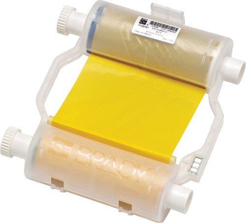 Brady 4.33" x 200' R1000 Resin Ribbon (Yellow) (Cartridge) - B30-R10000-YL2