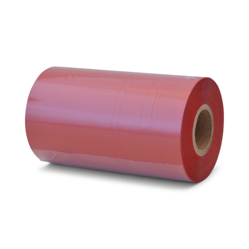 4.25" x 1,181' B120 Wax/Resin Ribbon (Red) (Case) - B120R108CIS