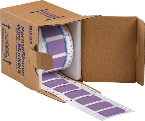 Brady PermaSleeve Marker Label - 3PS-750-2-VT-S-2