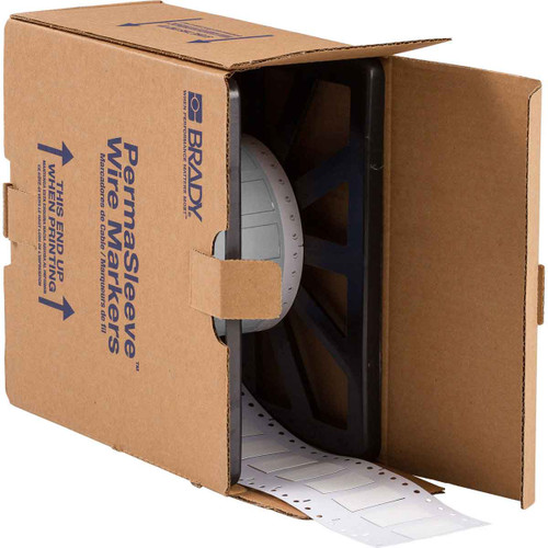 2LSZH-500-2-WT-3 Brady Low Smoke Zero Halogen PermaSleeve Marker Label - Image1