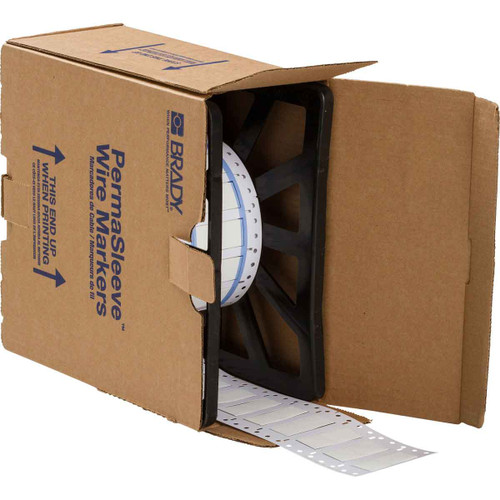 2LSZH-500-2-WT-2 Brady Low Smoke Zero Halogen PermaSleeve Marker Label - Image1