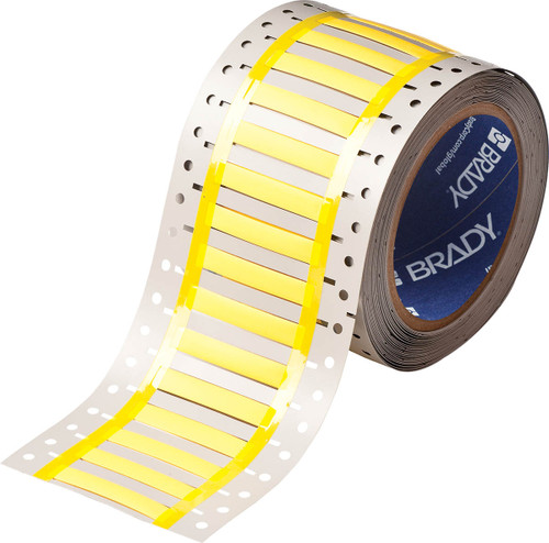 Brady High Temperature PermaSleeve Marker Label - 2HT-187-2-YL-S