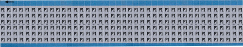 Brady Label (Pack) Wire Marker - AF-P1-SC-PK