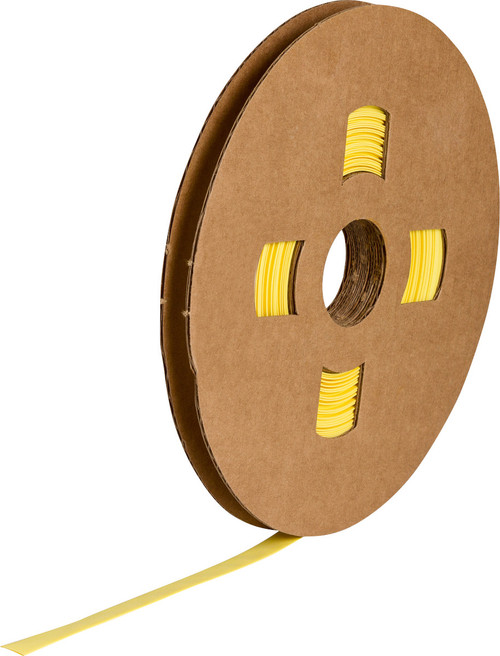 Brady PermaSleeve Heatex Heat Shrink Label (Yellow) (Roll of 75 Feet) - HX-C-250-YL