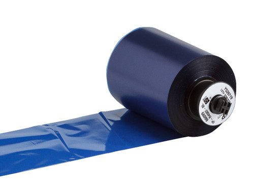 Brady 3.27" x 984' R4500 Wax/Resin Ribbon (Blue) (Roll) - IP-R4502-BL