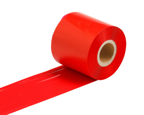 Brady R4500 Wax/Resin Ribbon (Red) - R4500-RD