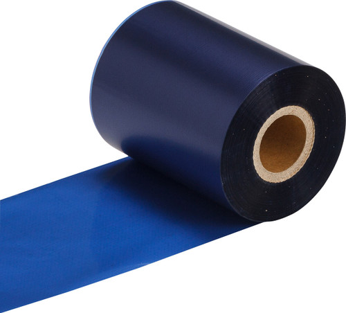 Brady 3.27" x 984' R4500 Wax/Resin Ribbon (Blue) (Roll) - R4502-BL