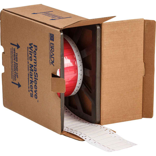 HX-250-2-WT-2 Brady PermaSleeve Heatex Heat Shrink Label - Image1