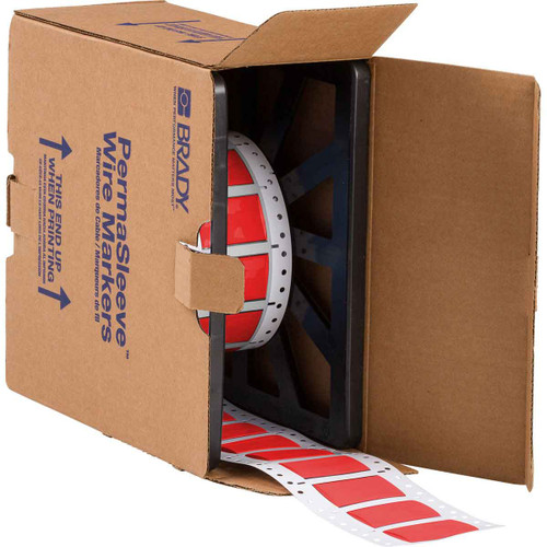 2HX-750-2-RD-3 Brady PermaSleeve Heatex Wire Marking Sleeves Label - Image1