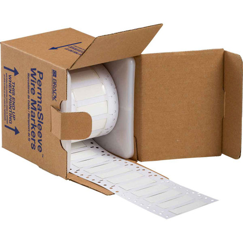 3PS-375-2-WT-3 Brady PermaSleeve Marker Label - Image1