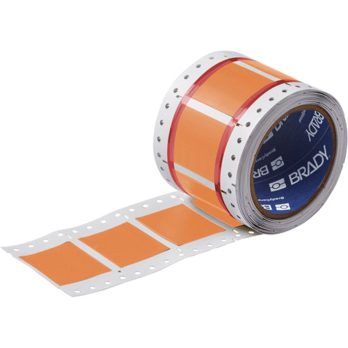 2HX-1000-2-OR-3 Brady PermaSleeve Heatex Wire Marking Sleeves Label - Image1