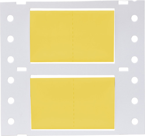 Brady PermaSleeve Heatex Wire Marking Sleeves Label - 2HX-750-2-YL-J-2